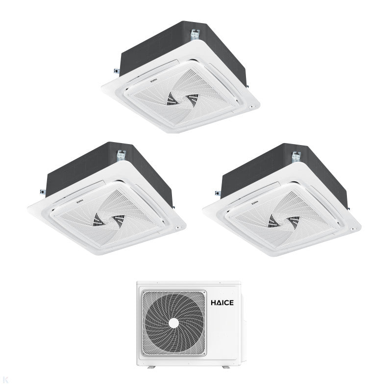 Solarics Haice All Flow Cassette DC4 - 9000 + 18000 + 18000 - Ext. Hcdo-04MT30DC4 – AC Multisplit Set (3x1)