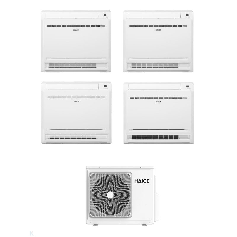 Solarics Haice Double Flow Console - 12000 + 12000 + 12000 + 12000 - Ext. Hcdo-04MT30DC4 – AC Multisplit Set (4x1)