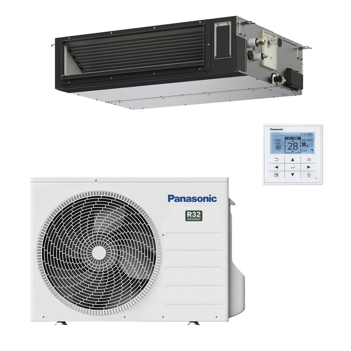 Panasonic Kanalgerät PACi NX Standard 18000 BTU – Split-Klimagerät, 5/5 kW, R32, A++/A+