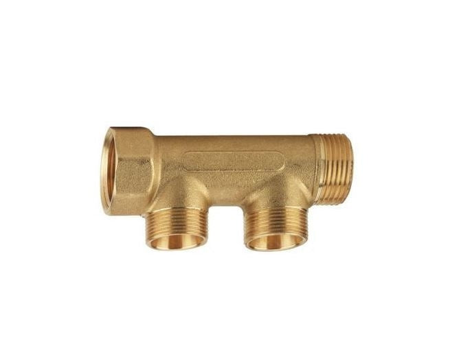 Arteclima Kollektor M/F 3/4" ZWEI seitliche Ableitungen Stecker 24X19 AC60034C