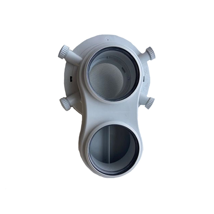 Vaillant Abgasadapter doppelt 80/80mm Bajonett 0020147470