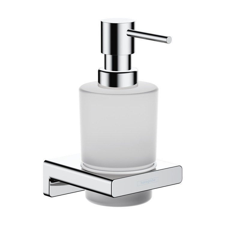 Hansgrohe Flüssigseifenspender, Chromoberfläche ADDSTORIS 41745000