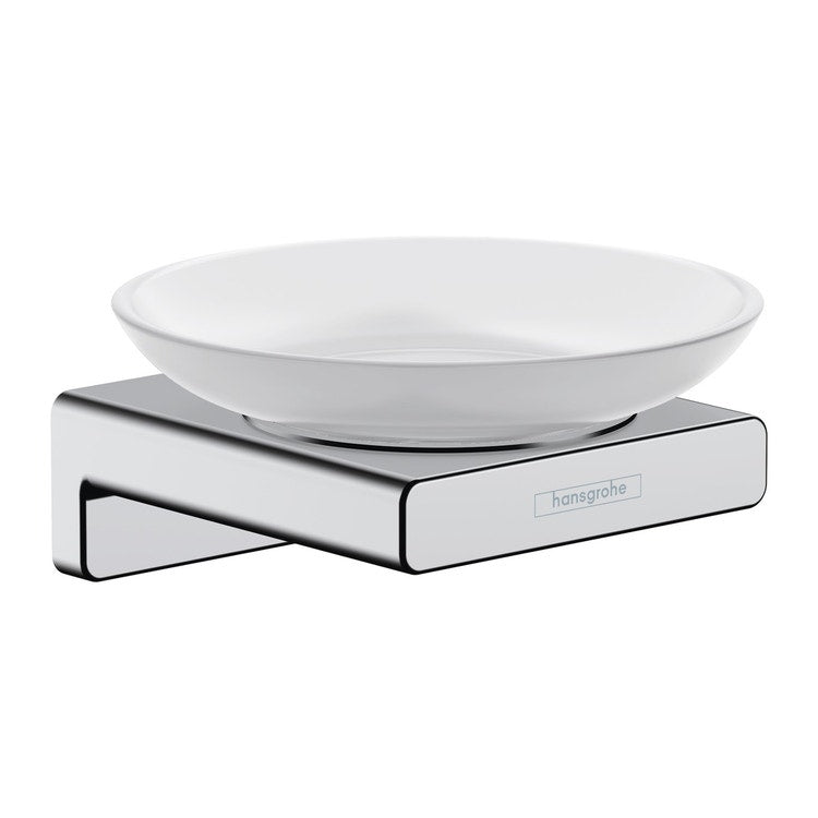 Hansgrohe Seifenhalter, Chromoberfläche ADDSTORIS 41746000