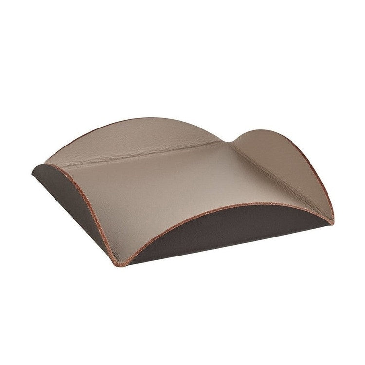 Colombo Design Tablett 25 cm, für Kerzen, Kosmetika und Düfte, außen Schokolade und innen Cappuccino ADJ 001806/04