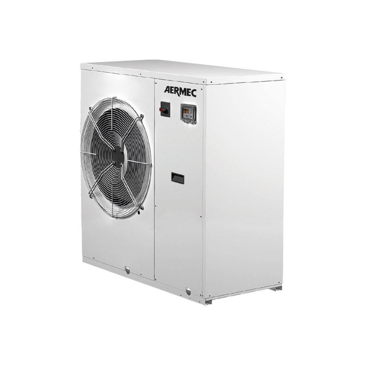 Aermec Luftgekühlte reversible Wärmepumpe einphasig mit Speicher und Pumpe ANK020 ANK020HA°°°°M