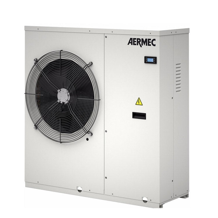 Aermec Luft-Wasser-Wärmepumpe Inverter einphasig mit Inverter-Zirkulationspumpe ANKI020 ANKI020HX°°°°°M°
