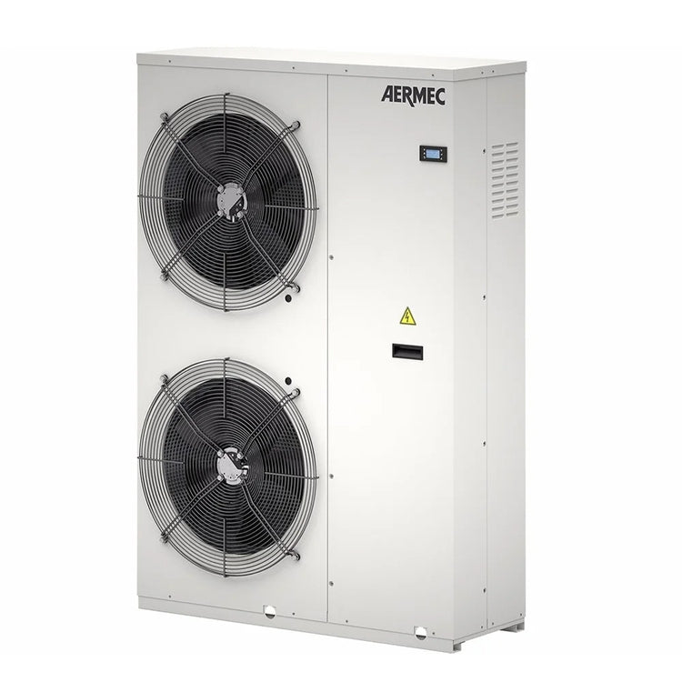 Aermec Inverter-Wärmepumpe Luft-Wasser einphasig mit Inverter-Zirkulationspumpe und Inverter-Ventilator ANKI045 ANKI045HX°°J°°M°
