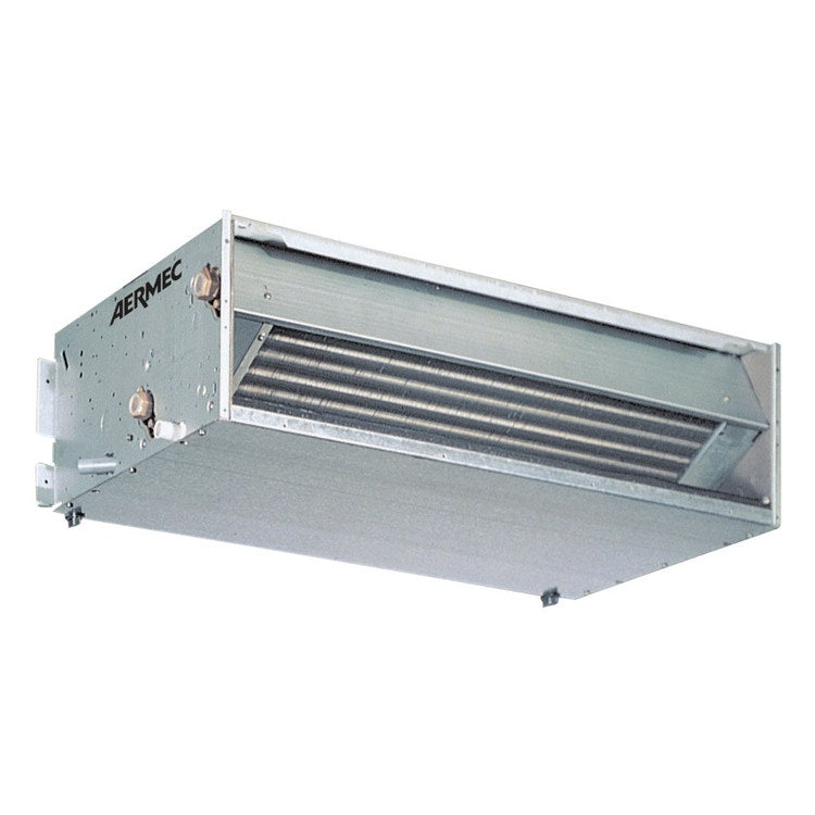 Aermec Gebläsekonvektor für 4-Leiter-Anlage zum Einbau, kanalfähig, mit verstärktem Motor, horizontale/vertikale Installation (Standard-Haupt- und Zusatzwärmetauscher) ohne Geräteregelung FCZ301PO