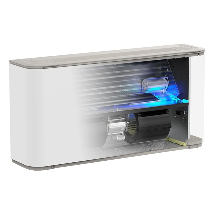 Aermec Gebläsekonvektor Inverter für 2-Leiter-Anlage mit photokatalytischem Gerät, Einheit mit Gehäuse und Thermostat, vertikale Installation (vergrößerter Hauptwärmetauscher) FCZI950HT
