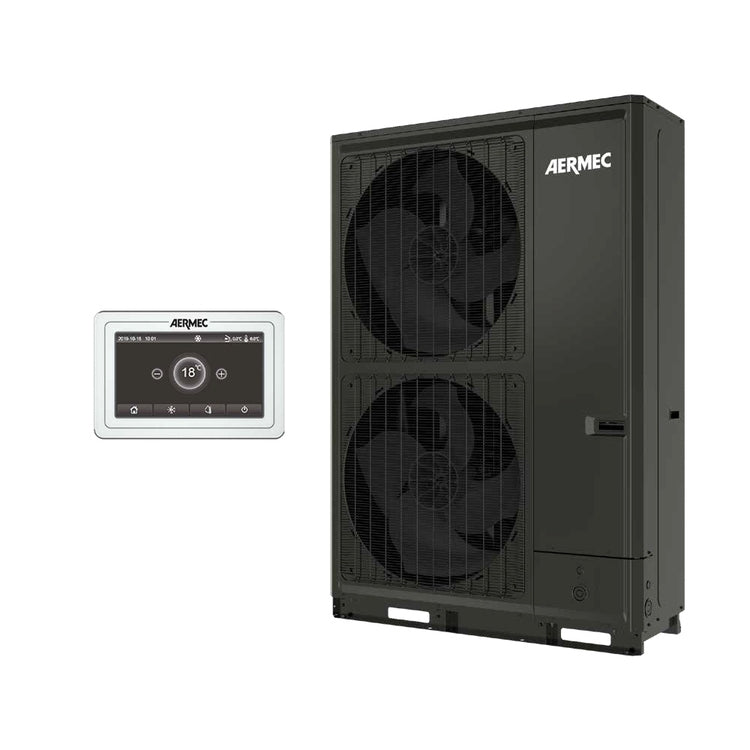 Aermec Reversible Inverter-Wärmepumpe luftgekühlt 26 kW dreiphasig HMI260T