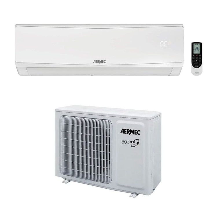 Aermec Monosplit-Klimagerät SPG, Wandgerät, Inverter – Außengerät 6,2 kW, Innengerät 24000 BTU SPG700+SPG700W