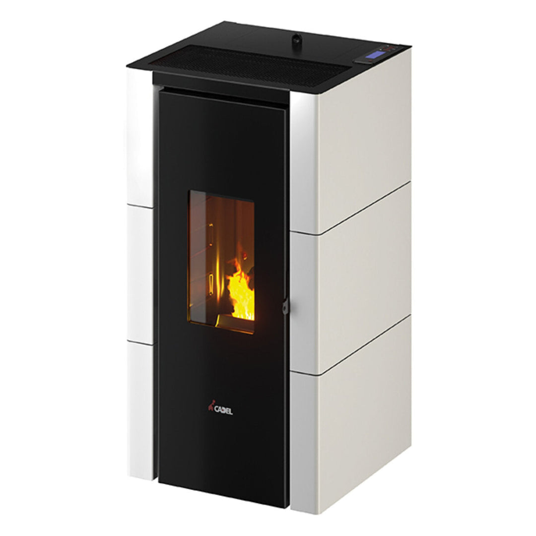Cadel Cristal 7 luftgeführt – Pelletofen, 7 kW, WLAN