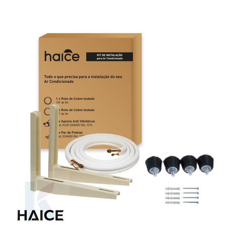 Solarics Haice 1/4" x 3/8" - 3 meters – Klimaanlage Installation Kit
