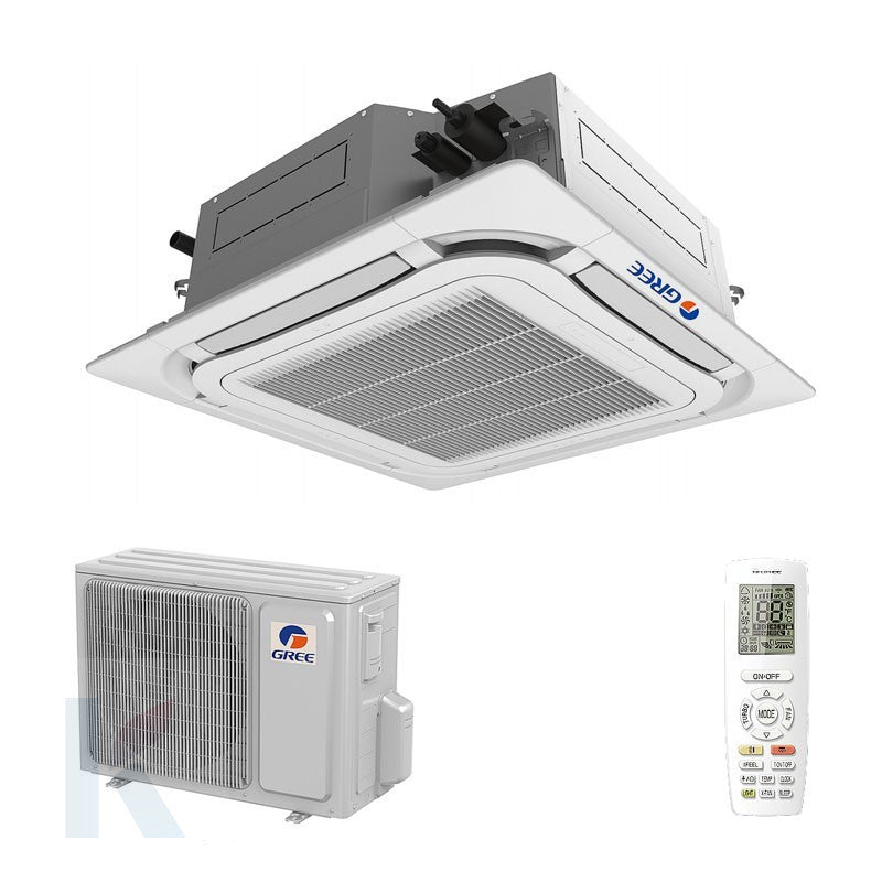 Solarics Gree UM CST 12 – Monosplit Cassette Klimaanlage U-Match R32