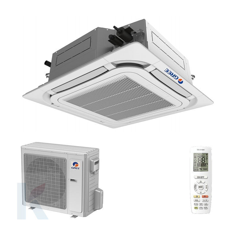 Solarics Gree UM CST 48 – Monosplit Cassette Klimaanlage U-Match R32