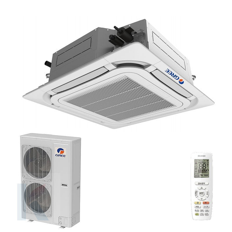 Solarics Gree UM CST 60 3F – Monosplit Cassette Klimaanlage U-Match R32 Three-Phase
