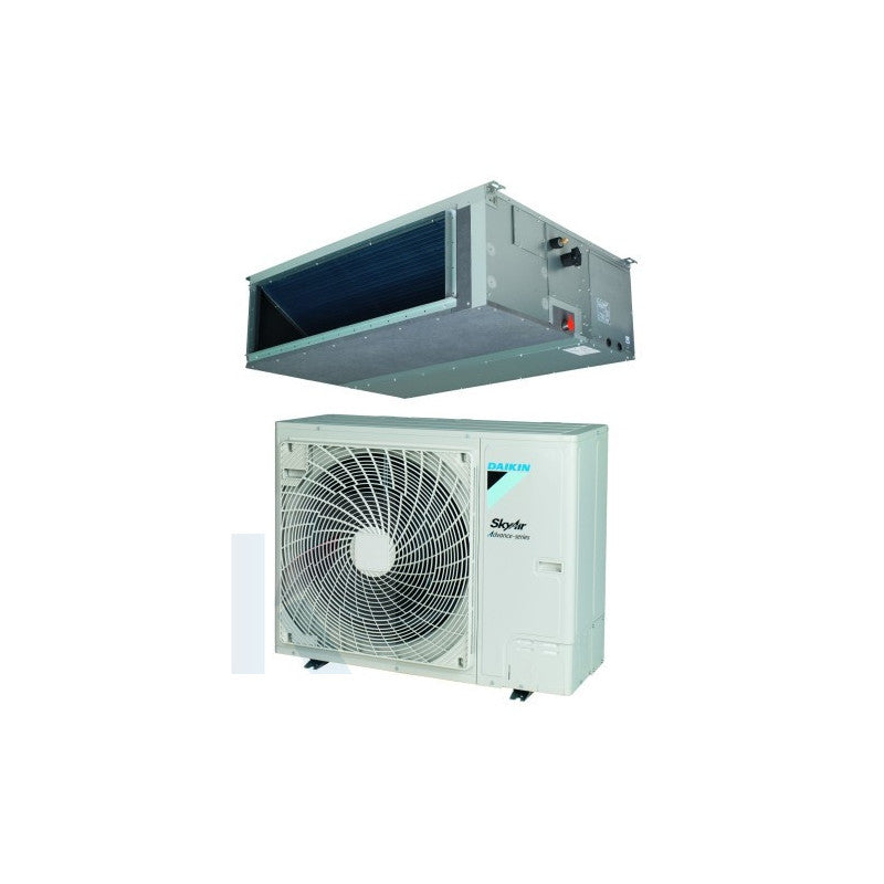 Solarics Daikin FDA125_FW_ANY – Monosplit-Klimaanlagenkanal mit hohem statischem Druck