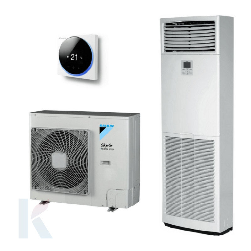 Solarics Daikin FVA140_FW_ANV – AC Mono Standgerät Unit Vertical Cabinet
