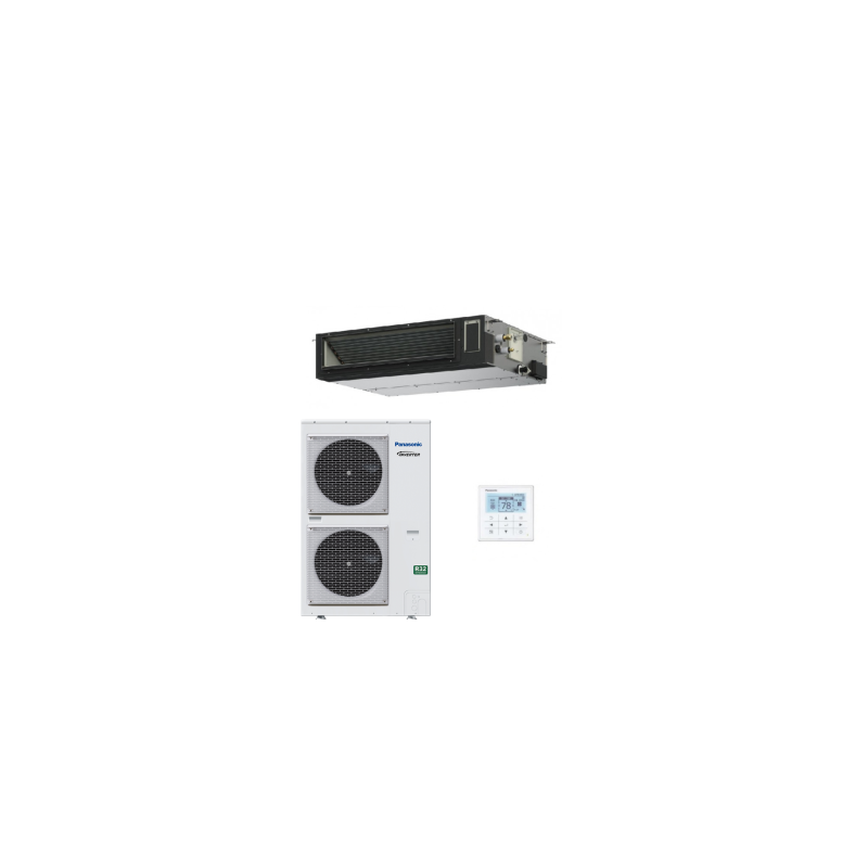 Solarics Panasonic KIT-140PF3Z85 – Monosplit-Klimaanlage PACi NX vielseitiger Kanal-Inverter+