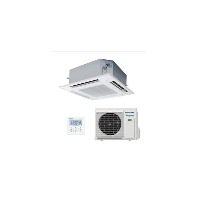 Solarics Panasonic KIT-60PU3ZH5-E – Monosplit-Klimaanlage PACi NX 4-Wege-Kassette 90x90