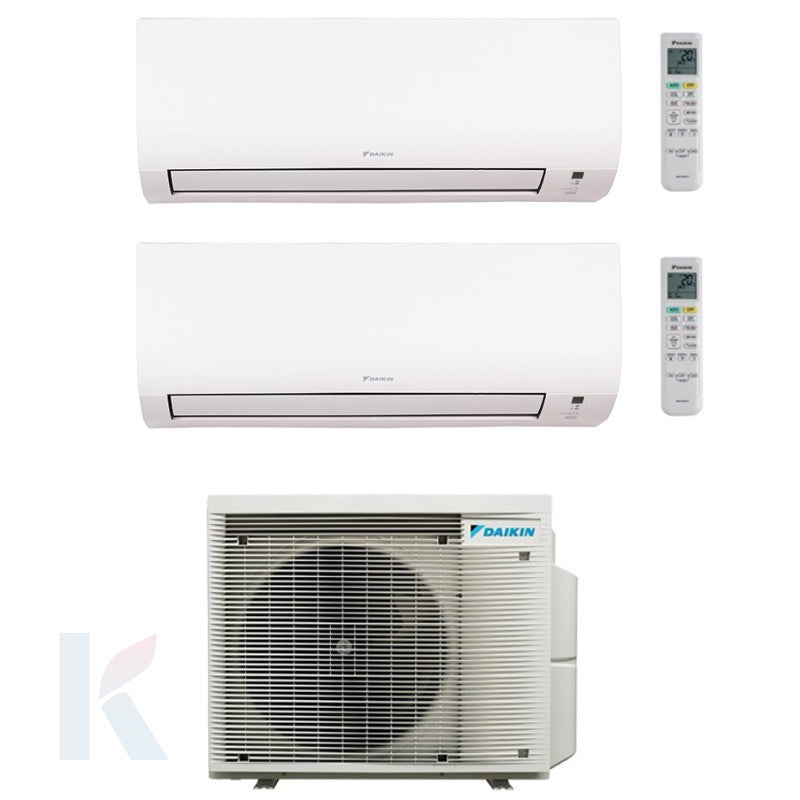 Solarics Daikin Comfora - 12000 + 12000 BTU - Ext. 2MXM50A – Multisplit Set Klimagerät (2x1)