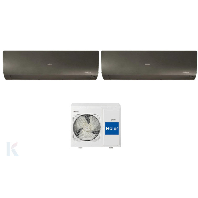 Solarics Haier Flexis Plus-BH - 12000 + 12000 BTU - Ext. 2U50S2SM1FA – Multisplit Set Klimagerät (2x1)