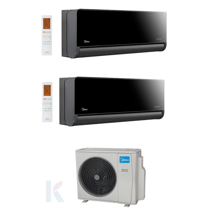Solarics Midea PenroseAir XT - 9000 + 9000 BTU - Ext. M2OH-14HFN8-Q – Multisplit Set Klimagerät (2x1)