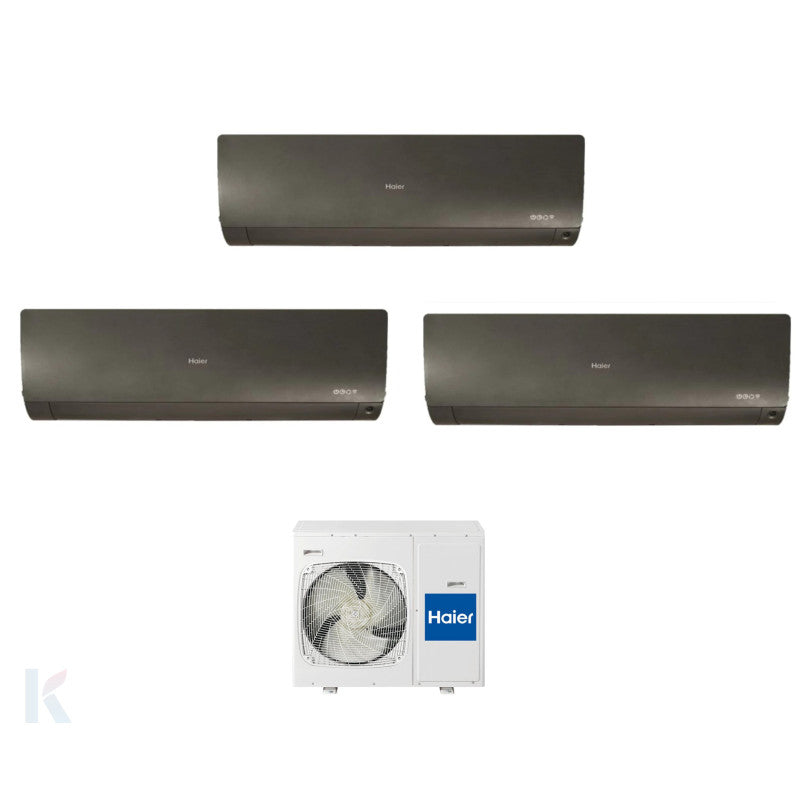 Solarics Haier Flexis Plus-BH - 12000 + 12000 + 12000 BTU - Ext. 4U75S2SR5FA – Multisplit Set Klimagerät (3x1)