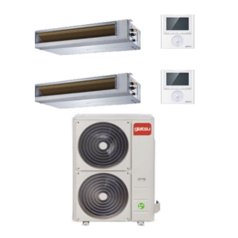 Solarics Giatsu GIA-2D24ADMR32T3 – Klimaanlagen-Sets 2x1