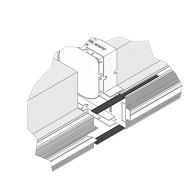 Air Control Verbindungsset für Doppel-Schlitz-Plenum PS2F KIT-PS