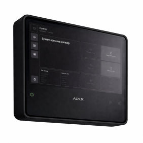 Ajax System Fire Hub Jeweller EN54 CIE Brandmeldezentrale schwarz