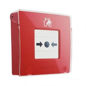 Ajax System Ajax ManualCallPoint Jeweller Funk-Feuertaster Ajax ManualCallPoint Jeweller roter Funk-Feuertaster