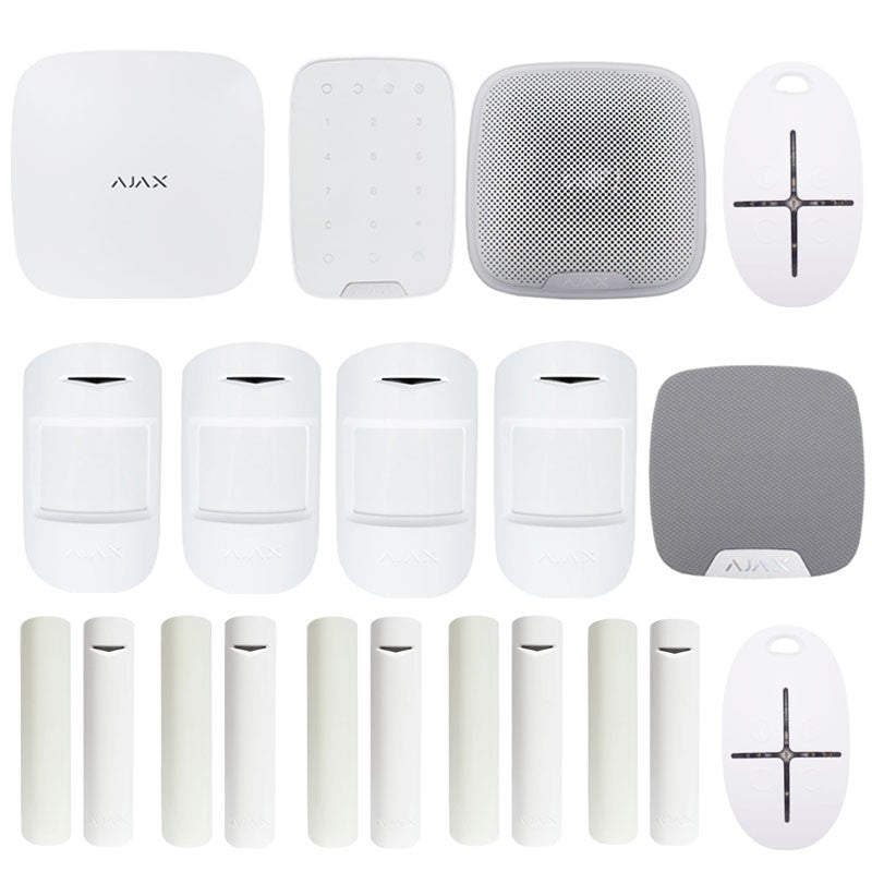 Ajax System HUB2PLUSW Alarmzentrale mit WLAN