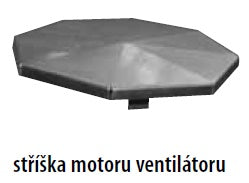 Alteko SMO 112-Z – Motorschutzdach für RFC/RFE, Stahlblech verzinkt