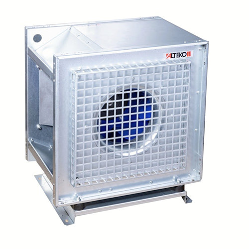 Alteko RFU 250-30/0,55-ER25C-AKV2 – Radialventilator, Edelstahl, Rohr 250 mm, 0,55 kW