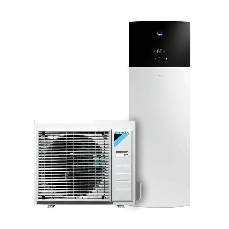 Daikin Altherma 3 R F Integrierte Wärmepumpe für Heizung, Kühlung und Warmwasserbereitung, Außengerät 8 kW Speicher 230 l. ALTHERMA R F INTEGRATED SB.EHVX08S23D/008