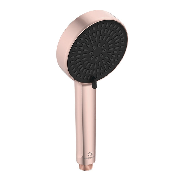 Ideal Standard ALU+ Handbrause mit 2 Funktionen, mit mechanischem Wähler, Farbe Rosé BD580RO
