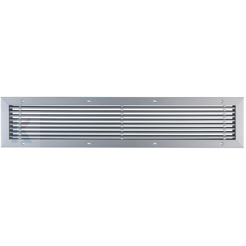 Solarics Daikin EKM15IS – Lufteinlassgitter aus Aluminium in natürlicher Farbe mit gerader Diffusion