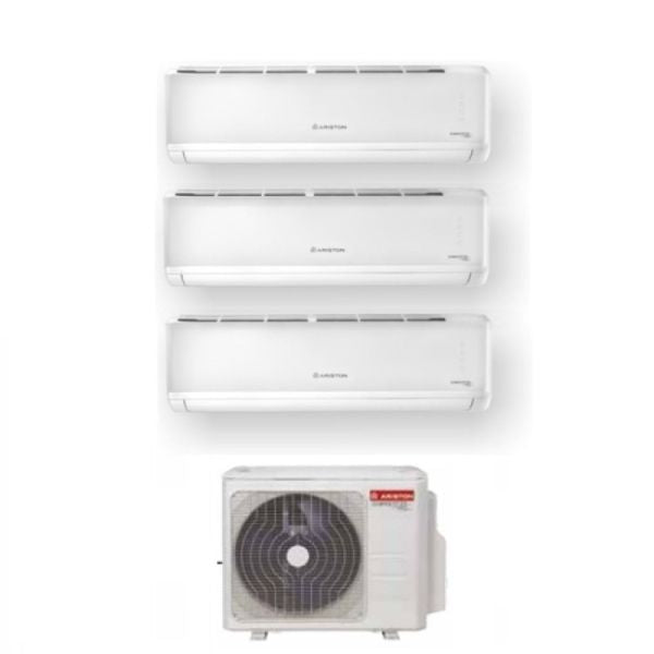 Ariston Klimaanlage Alys Trial Split 9000+12000+12000 mit Trial C 80XD0-0 Inverter R-32 WLAN Optional ALYS9-12-12