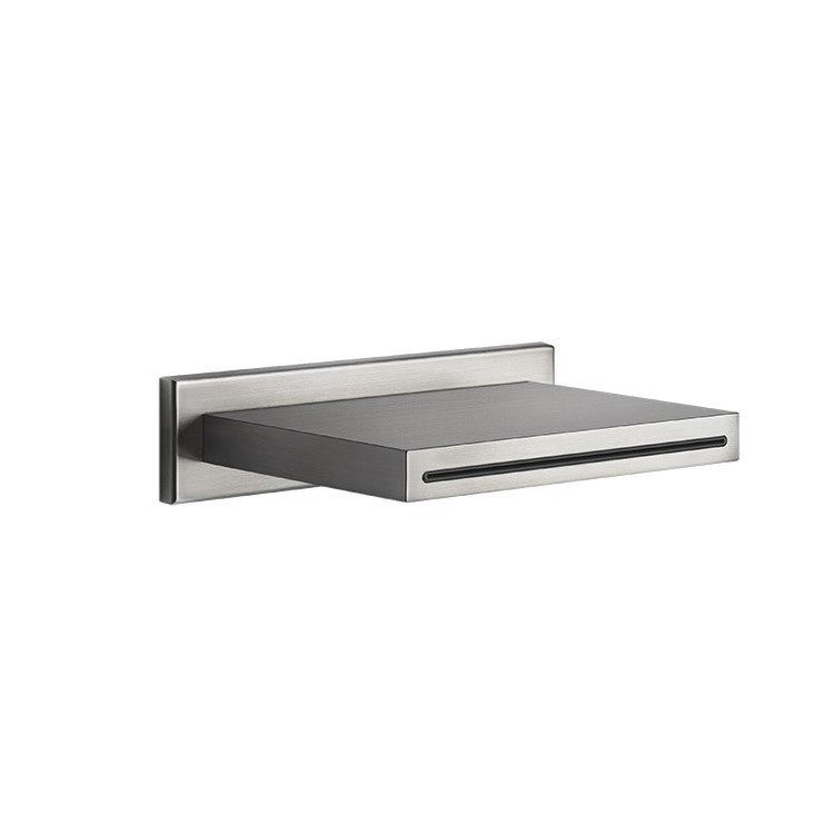 Gessi Wandbrause Regenfall-Duschkopf, Oberfläche Stahl gebürstet SHOWER 20293#239