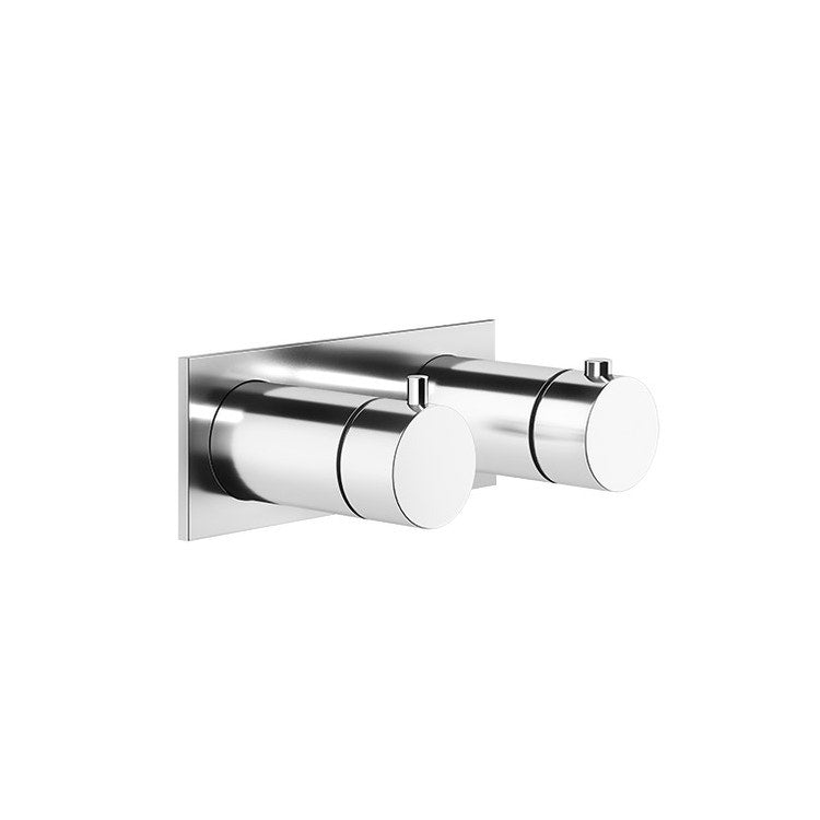 Gessi Thermostat-Duschmischer, wandmontiert, 3 Ausgänge, ohne Einbaukörper, Chromoberfläche SHOWER 63336#031