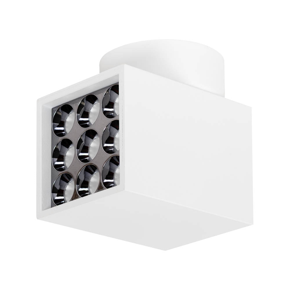Metsan LED-Wandleuchte Roma 12 W, 4000 K, IP20, schwarz