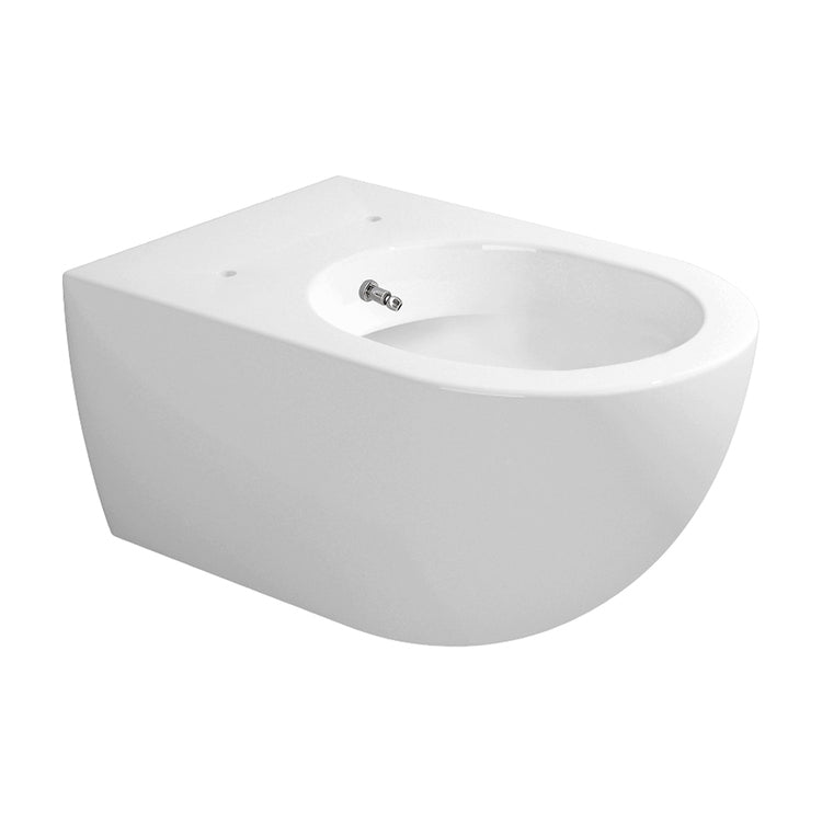 Flaminia Hängendes WC mit goclean®-System, ohne Sitz, mit Bidetspender, Weiß, glänzende Oberfläche APP AP118GE