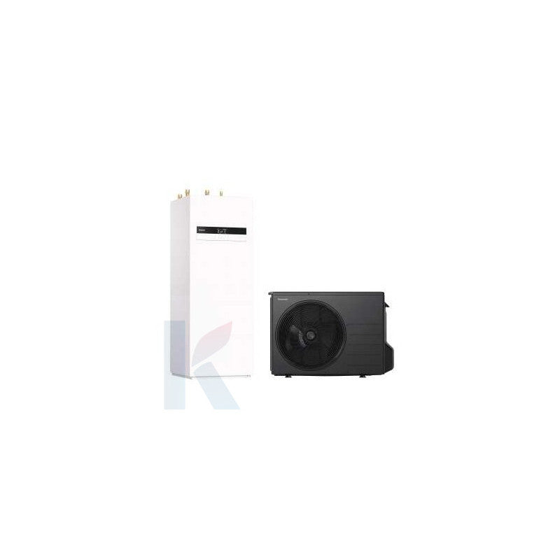 Solarics Panasonic Set-ADC12K6E5 – Aquarea High Performance All-in-One Wärmepumpe Set 185L Einphasig K Series R32