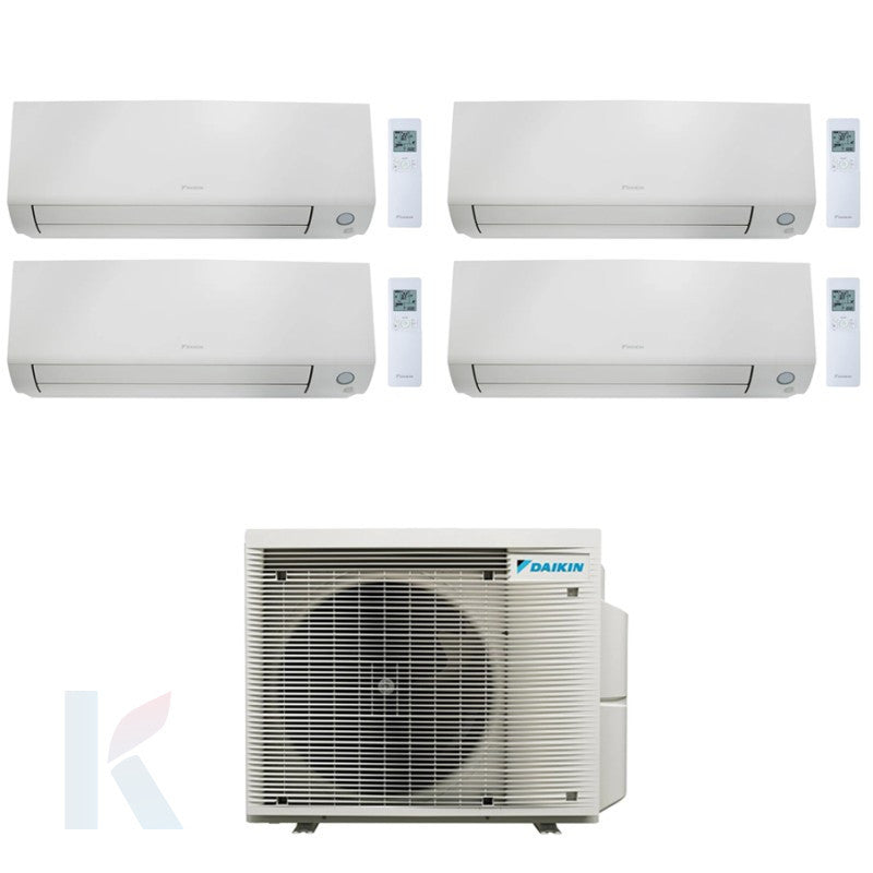 Solarics Daikin Perfera - 9000 + 9000 + 18000 + 18000 BTU - Ext. 5MXM90A9 – Multisplit Set Klimagerät (4x1)