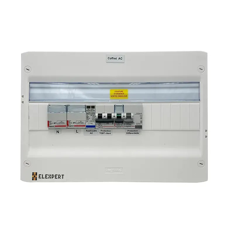 Coffret AC - Monophasé - LEGRAND - NFC15-100 - 32A - 63A (Habitation) - Inter Diff 40A/300mA