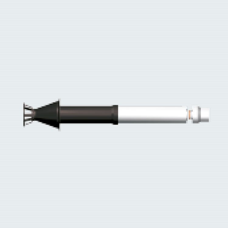 Ariston Dachabgasterminal schwarz Condens 3318080