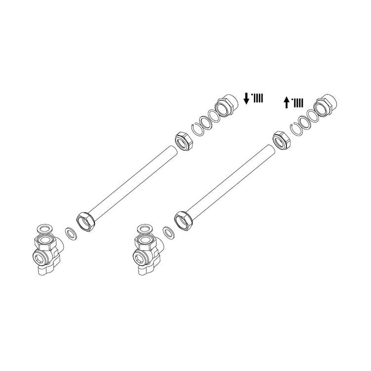 Ariston Kit 2 Heizungsarmaturen 3318225
