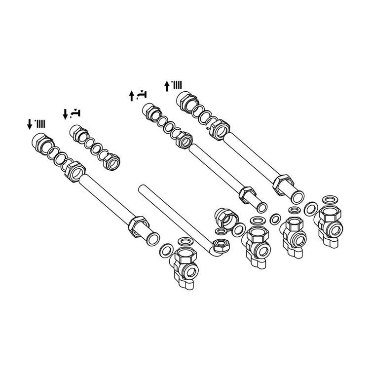Ariston Kit erste Installation (4 Wasserhähne) 3318228