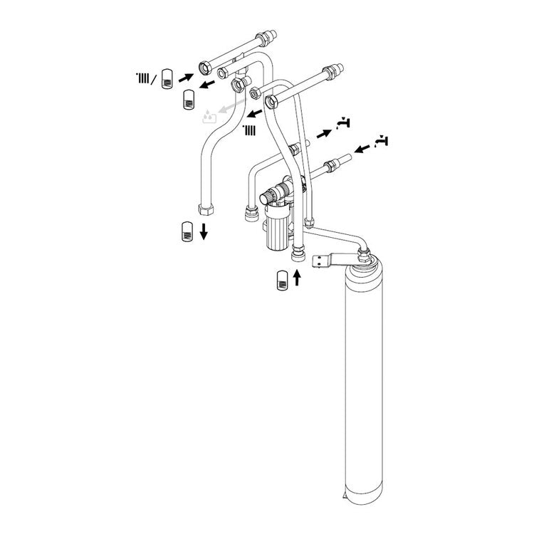 Ariston Anschlusskit für Speicher Multi 3318334